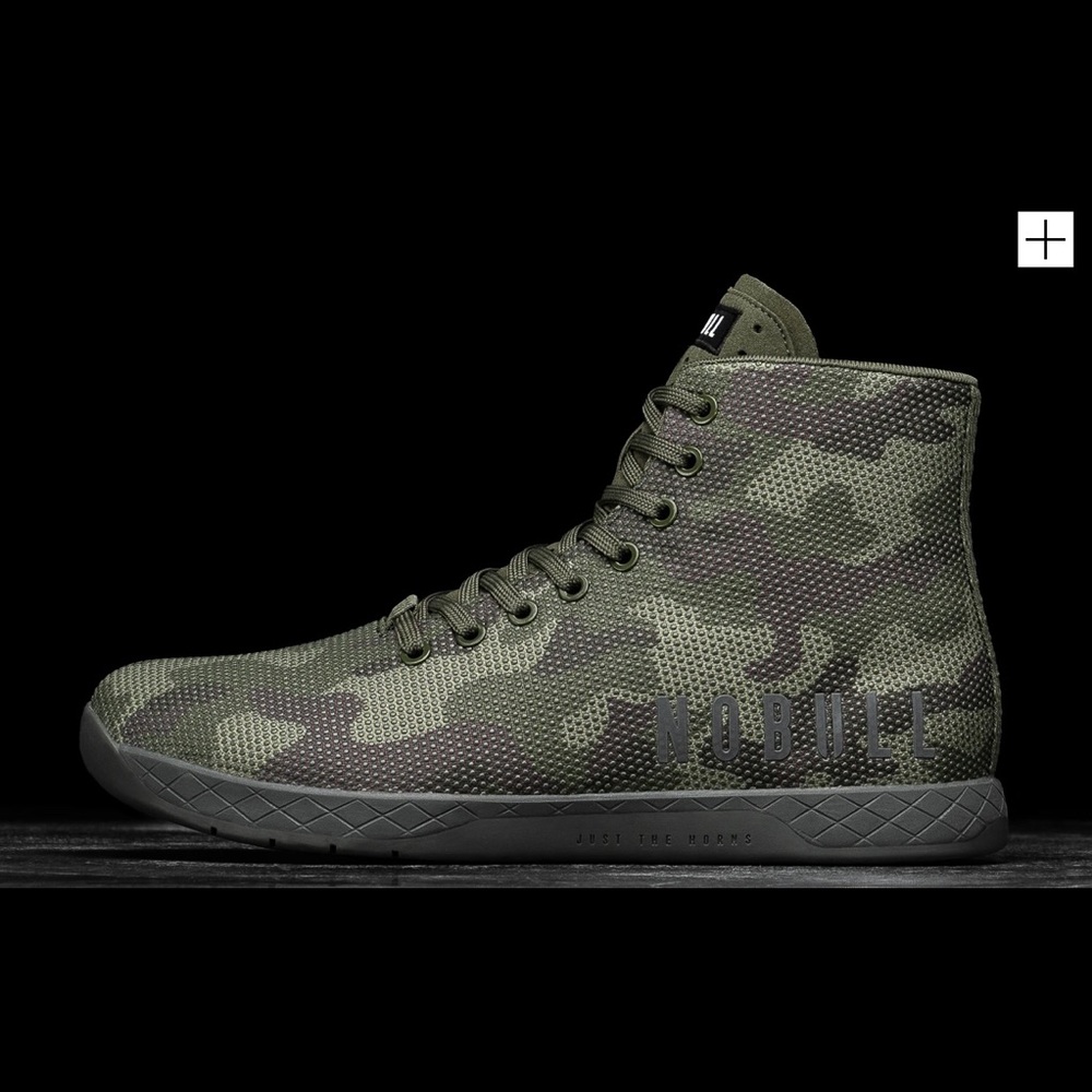 No Bull Project HIGH-TOP FOREST CAMO TRAINER
